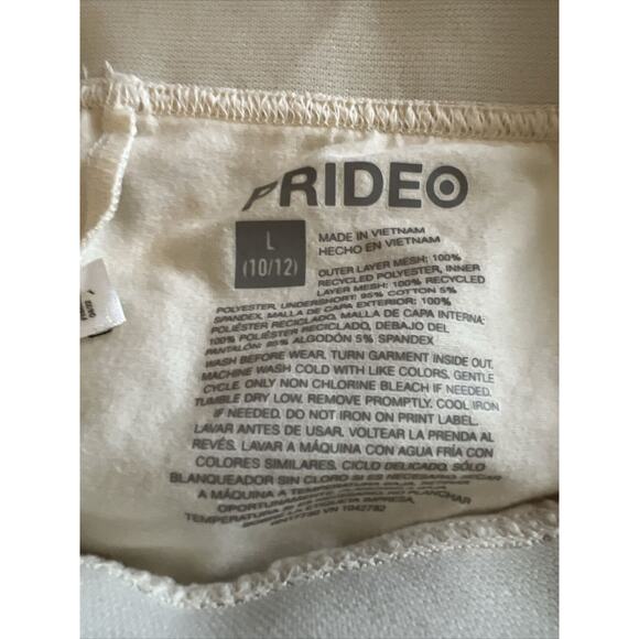 Girls Tulle Tutu Skirt W Built In Shorts Multicolor Target Pride Large New - Picture 4 of 4